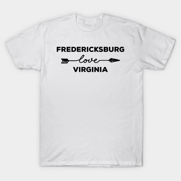 Fredericksburg Virginia T-Shirt by bougieFire